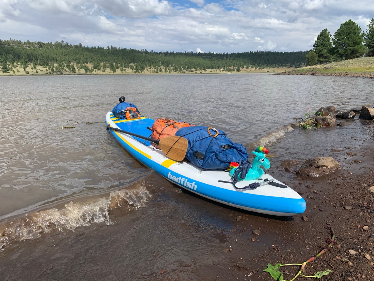 Paddle camping dust-off on Lake&nbsp;Mary